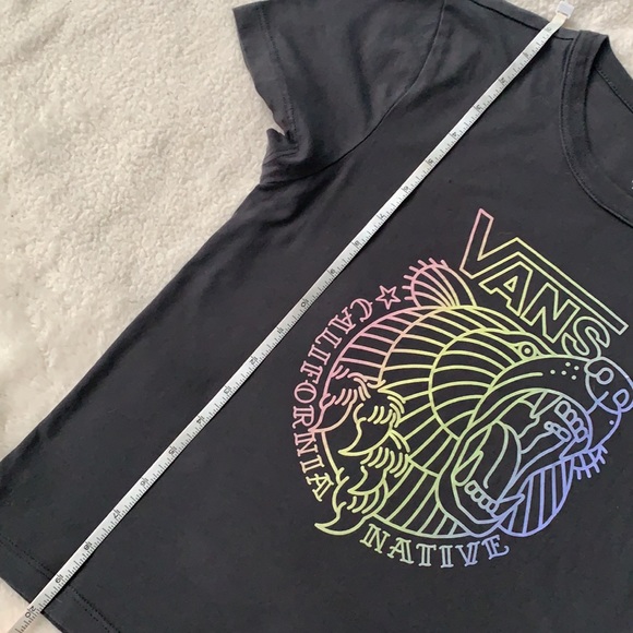 VANS Gray Top S VGUC California Native T-shirt - Picture 9 of 10